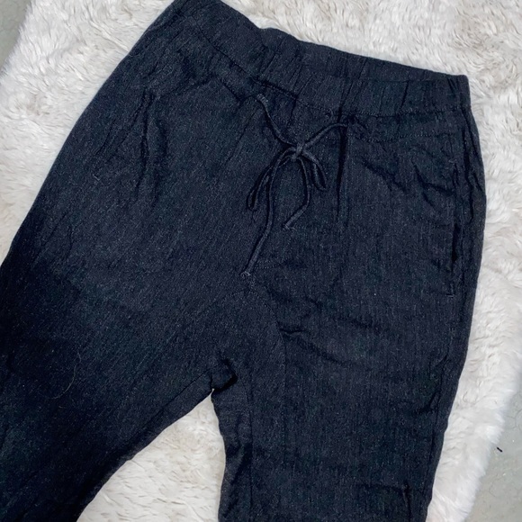 NEW ZARA Dark Grey Slouchy Joggers Track Pants - Picture 3 of 3